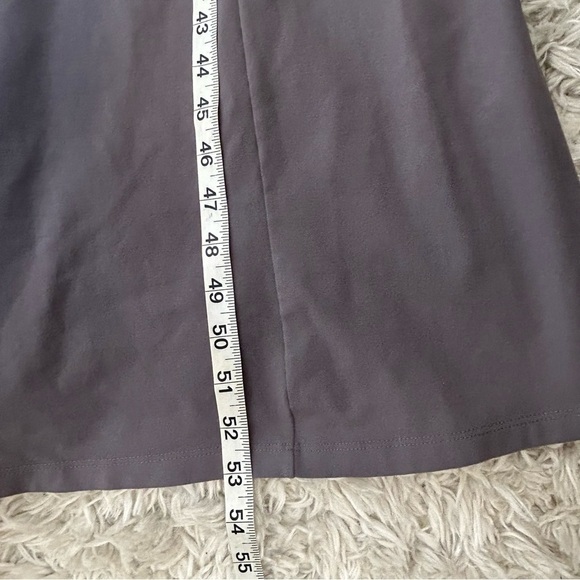 Susana Monaco Gray Spaghetti Strap Pocket Jersey Knit Midi Dress - Picture 12 of 13